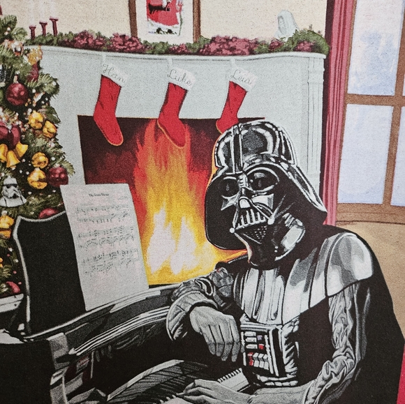 Darth Vader Christmas Shirt YXXL - Picture 4 of 4